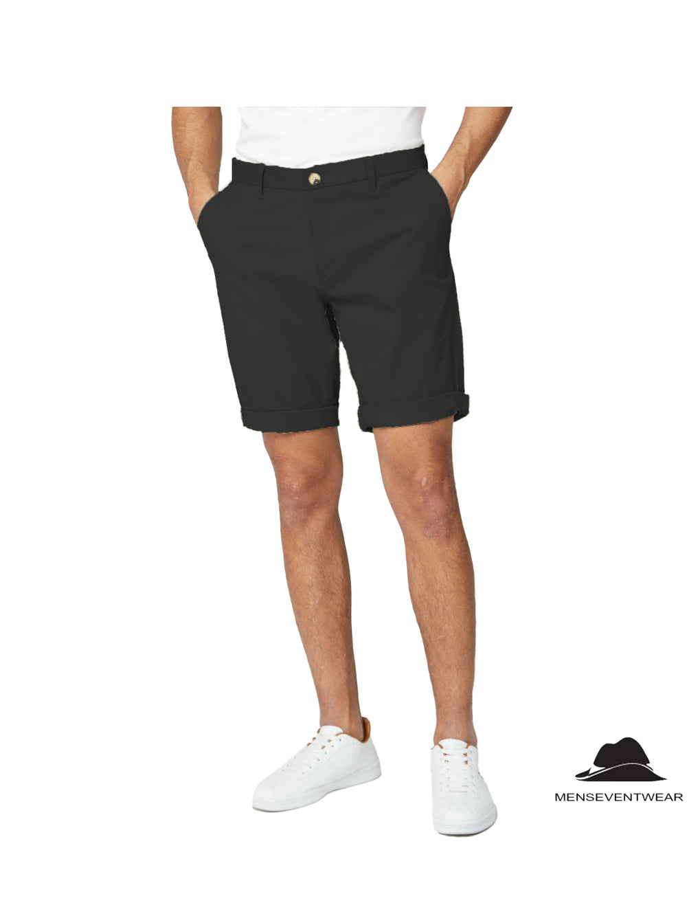 Formal Men's Short Pants Flat For Beach Wedding mens event wear