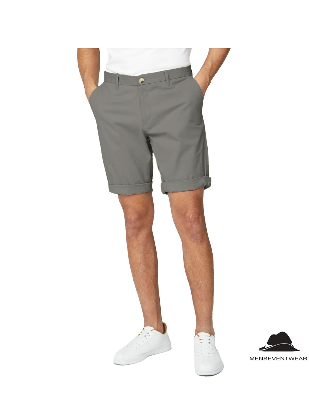 Formal Men's Short Pants Flat For Beach Wedding mens event wear